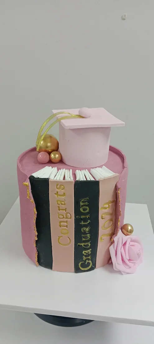 Graduation celebration cake