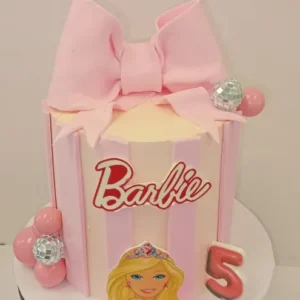 Ribbon Bow Gift Box Cake