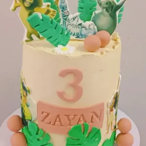 Jungle Dinosaur Cake